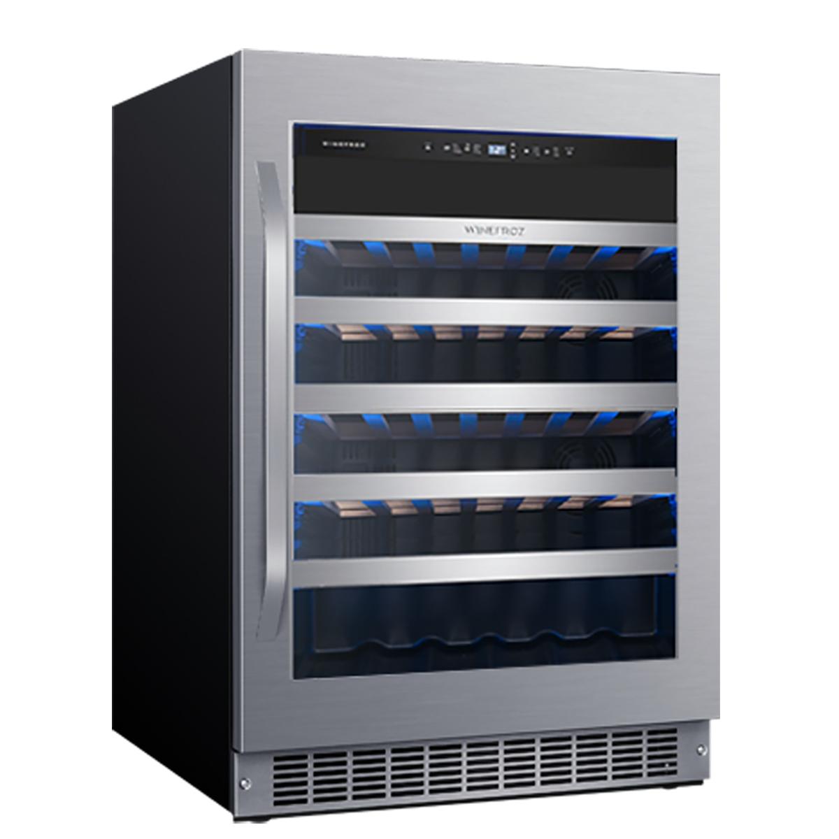 Cava De Vinos Winefroz Para 46 Botellas Luxury Edition WMN32S Negra